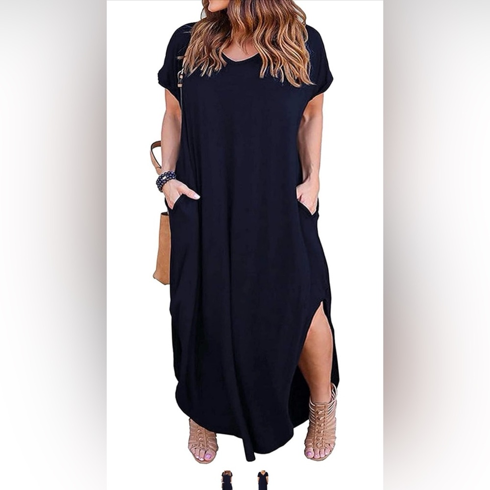 Elegant Black Sleeveless Dress